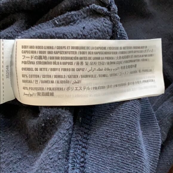 Hollister Blue hoodie - Picture 4 of 4